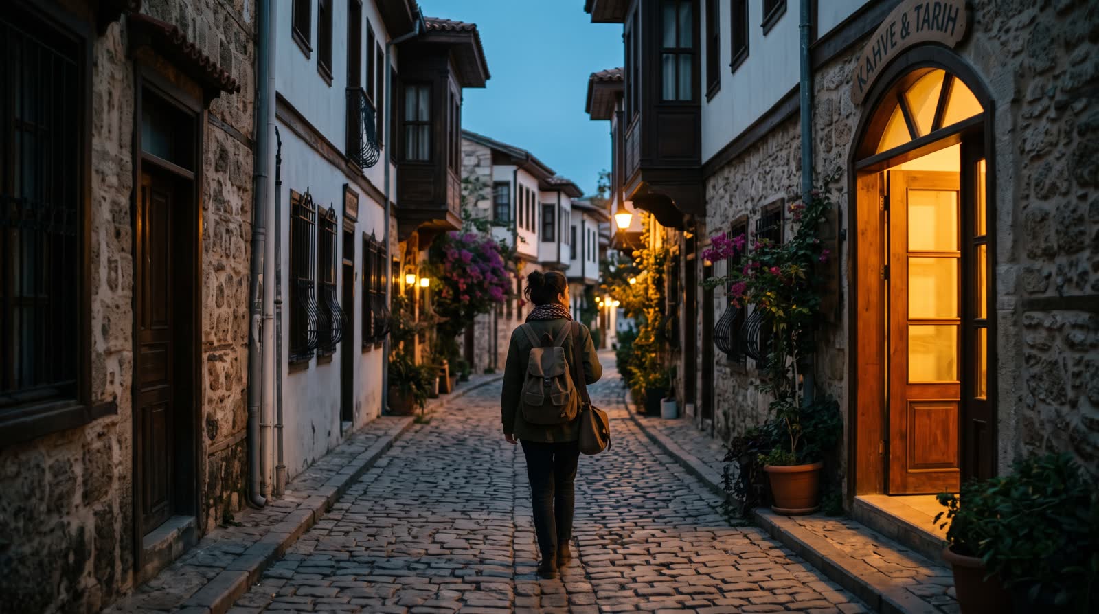 Kaleiçi dar sokaklar